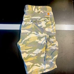Vintage Carhartt Camo Shorts